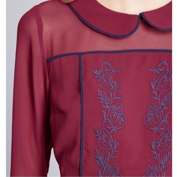 NWOT MODCLOTH Modcloth Pretty Performative Cocktail Dress - Picture 4 of 11